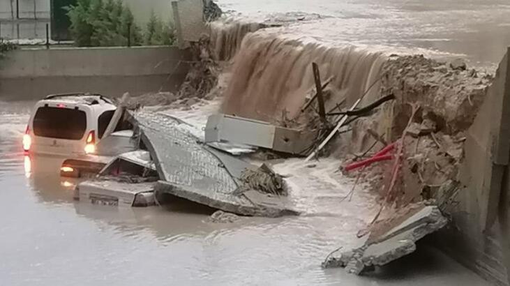 Araçlar sular altında kaldı, birçok kent için uyarı yapıldı