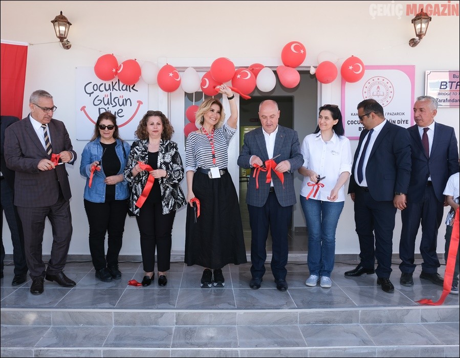 ÇOCUKLAR GÜLSÜN DİYE DERNEĞİ’NiN 44. ANAOKULU, 19 MAYIS ATATÜRK’Ü ANMA, GENÇLİK VE SPOR BAYRAMINDA PAZARCIK ‘TA AÇILDI