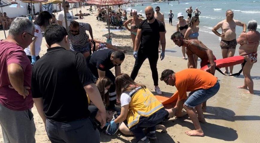 Kız arkadaşını kurtarmak isterken kendisi de boğuluyordu