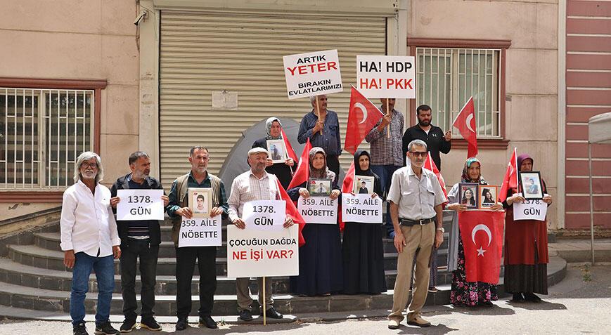 Diyarbakır’da evlat nöbetindeki aile sayısı 359 oldu