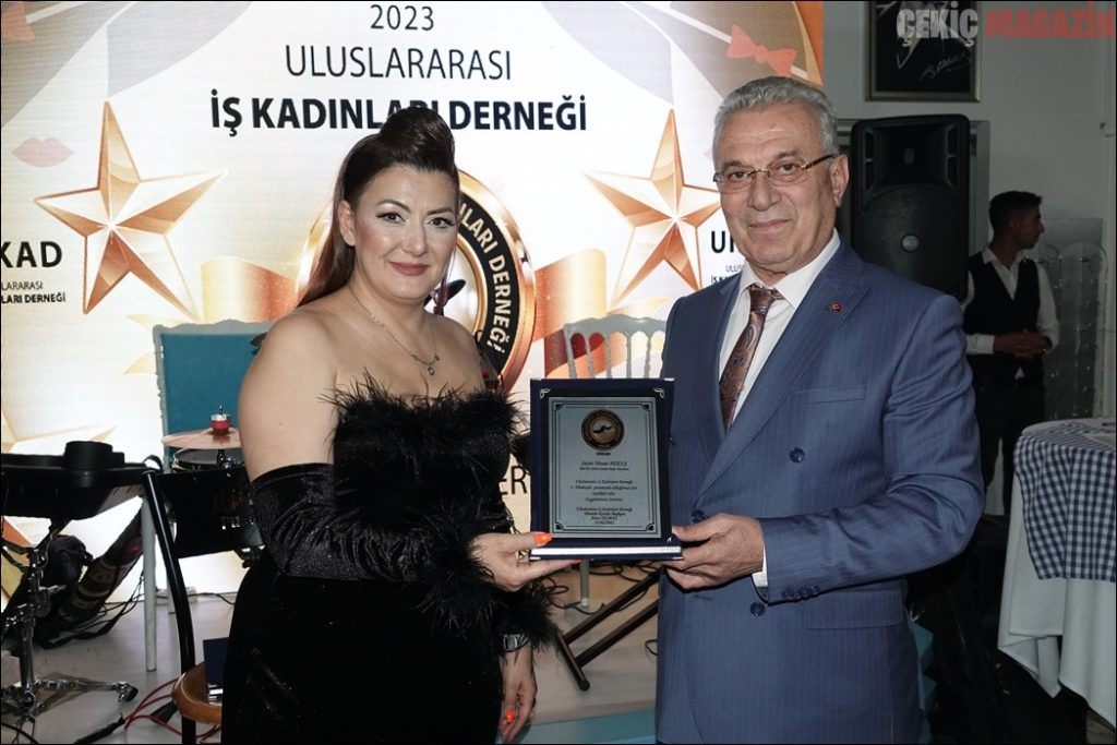 Uluslararası İş Kadınları Derneği UİKAD,1.Yıl Ödülleri Sahiplerini buldu