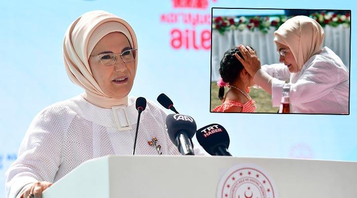 Emine Erdoğan koruyucu ailelerle bir araya geldi! ‘Aile kurumumuz daha da güçleniyor’