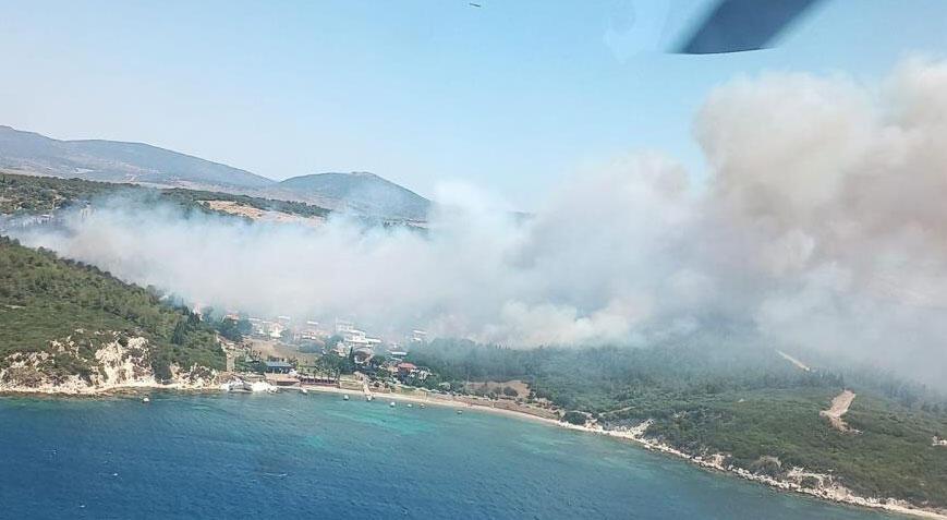 İzmir’deki orman yangınlarında dehşet dolu dakikaları anlattı