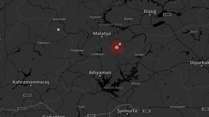 Malatya’da 3.9 büyüklüğünde deprem