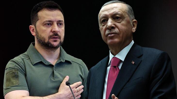 Erdoğan tahıl anlaşması için devreye girdi! Zelenskiy ile kritik görüşme