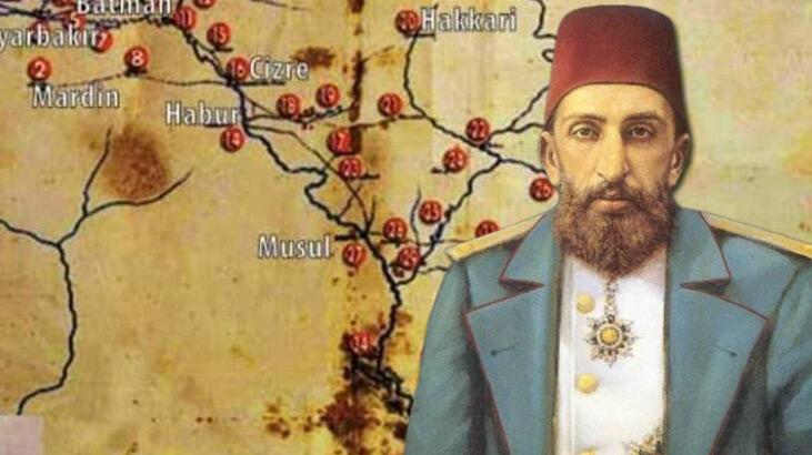 Sultan Abdülhamid’in 134 yıllık ‘petrol’ haritası! 5 şehir dikkat çekti