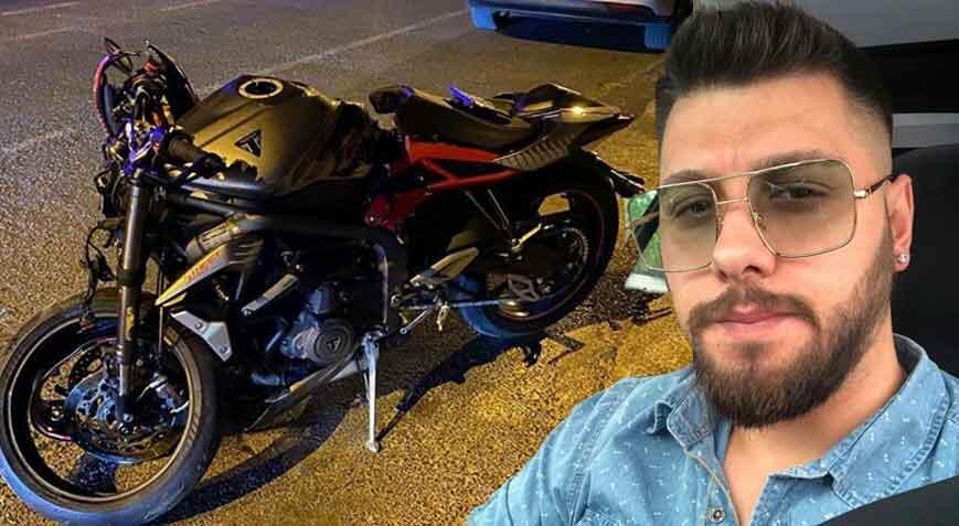 Feci ölüm! U dönüşü yapan otomobil motosiklete çarptı