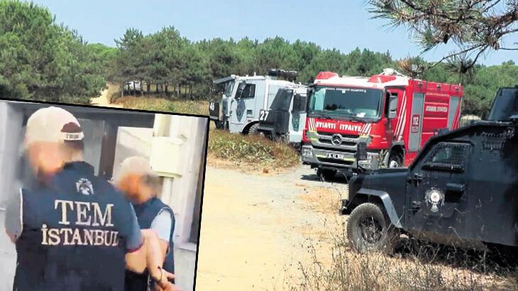 PKK kundakçıları AVM’de yakalandı