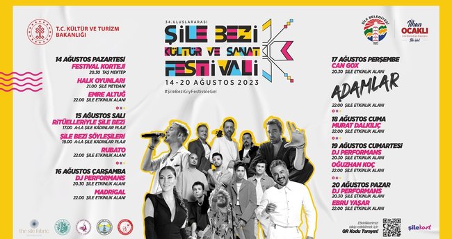 İstanbul’un en köklü festivali başlıyor… 34’üncü Şile Bezi Festivali yine çok renkli