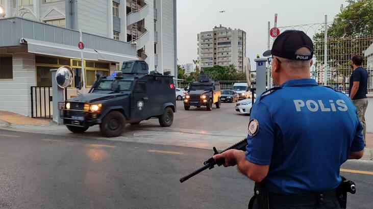 Terör örgütlerine Mersin’de şafak operasyonları!