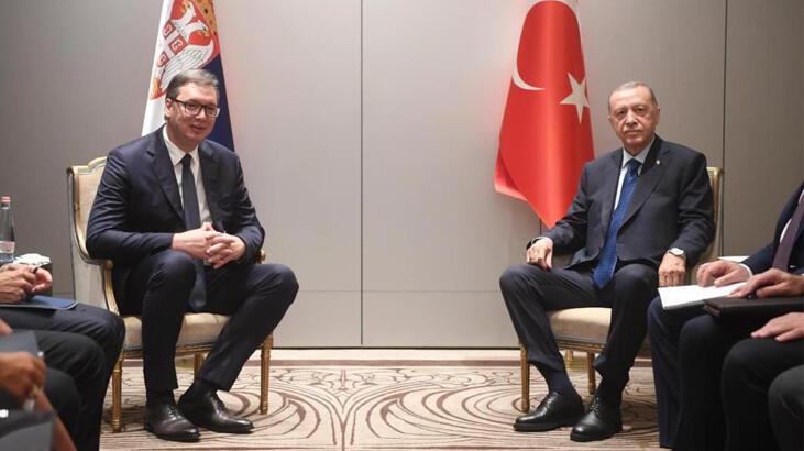 Cumhurbaşkanı Erdoğan ile görüşen Vucic’den açıklama! ‘Bir adım daha oldu’