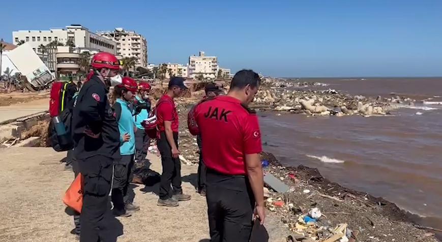 UMKE Libya’da yaraları sarmaya devam ediyor