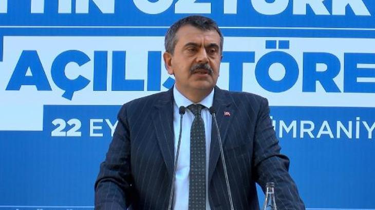 Bakan Tekin: Bütün kesimlerin desteğini bekliyoruz