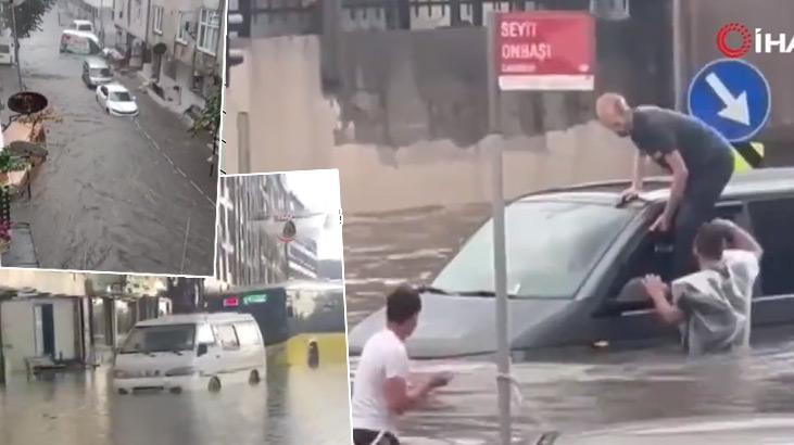 İstanbul’u sağanak vurdu! Uyarı üstüne uyarı