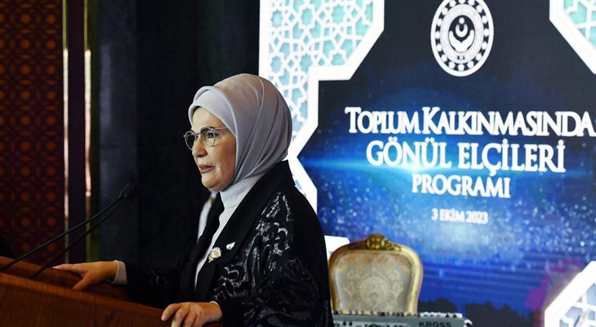 Emine Erdoğan, Gönül Elçileri ile bir araya geldi