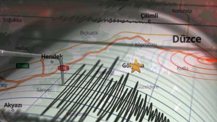 Düzce’de 3.9 büyüklüğünde deprem! Naci Görür’den açıklama