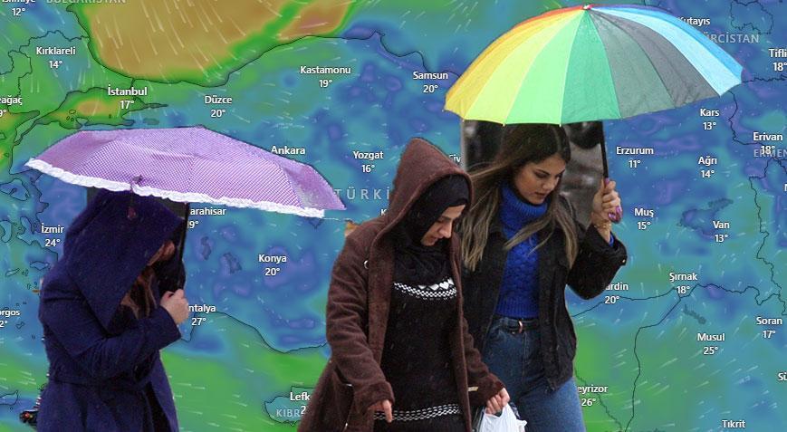 SON DAKİKA HAVA DURUMU: Bu hafta hava nasıl olacak? Meteoroloji yeni haftanın hava durumu raporunu yayımladı!