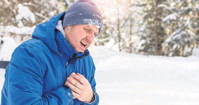 Soğuk havalarda kalp krizi riski daha yüksek