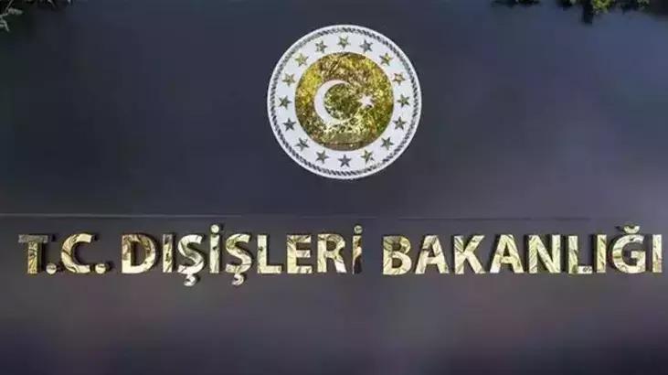 Dışişleri Bakanlığı: Hukuk önünde ve vicdanlarda hesap vermesi kaçınılmazdır