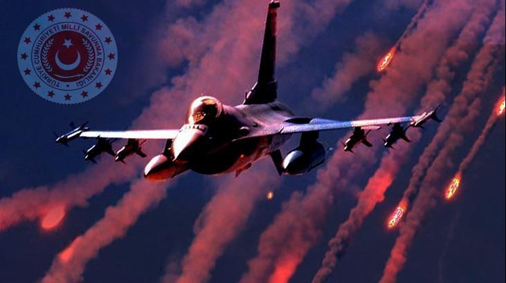 MSB duyurdu! Kuzey Irak’ta 19 terör hedefi imha edildi
