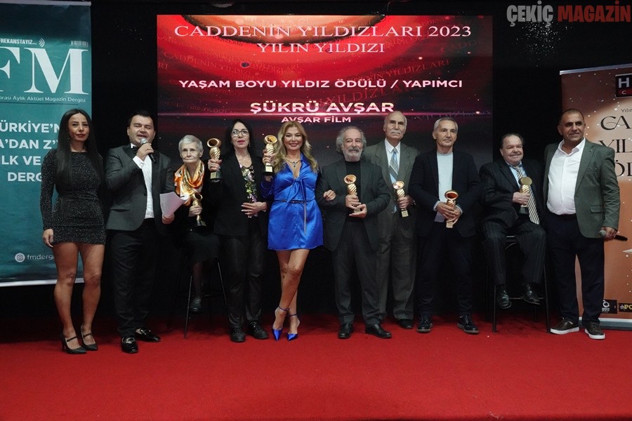 ‘CADDENİN YILDIZLARI’ GECESİNDE  YEŞİLÇAM’A VEFA