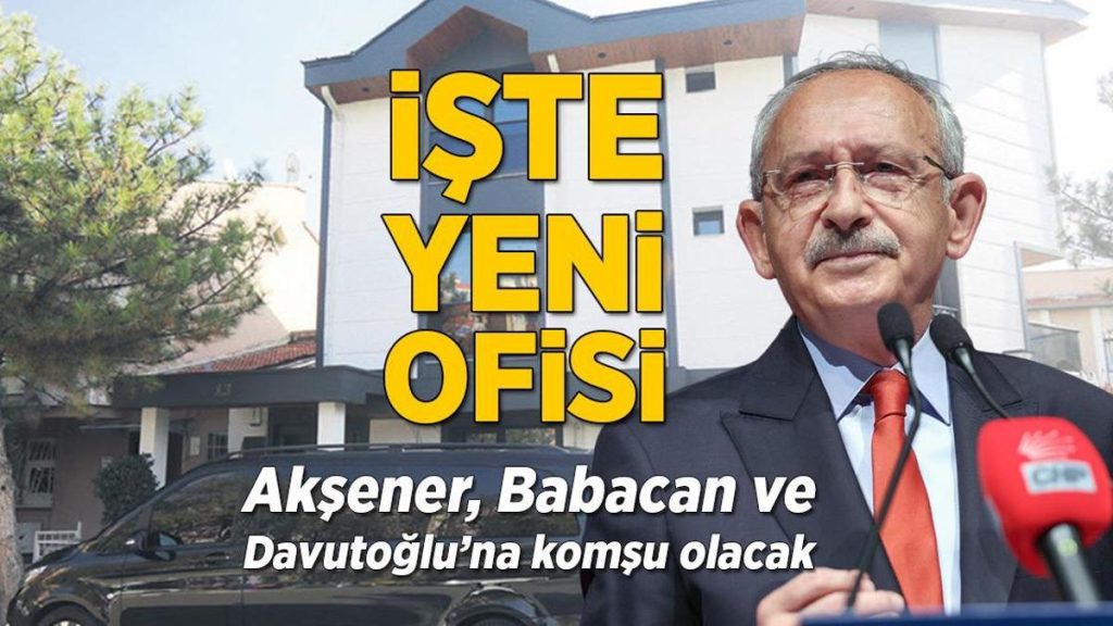 İşte Kılıçdaroğlu’nun yeni çalışma ofisi! ‘Partiye sahip çıkın’