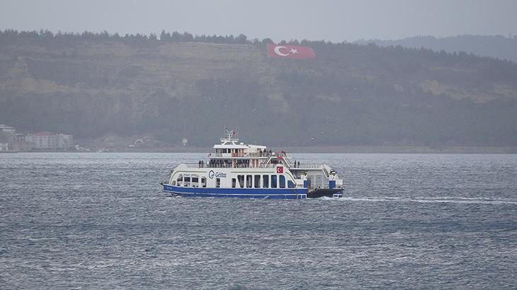 Bozcaada ve Gökçeada seferlerine ‘fırtına’ engeli!