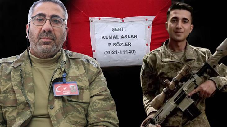 Şehit Kemal Aslan’ın babası: Mevla verirken sevindirdi, alırken sevindirdi