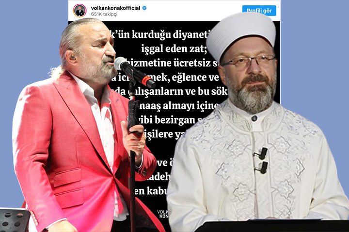 Volkan Konak'tan Diyanet İşleri Başkanına ağır gönderme – Ajans Press Türkiye