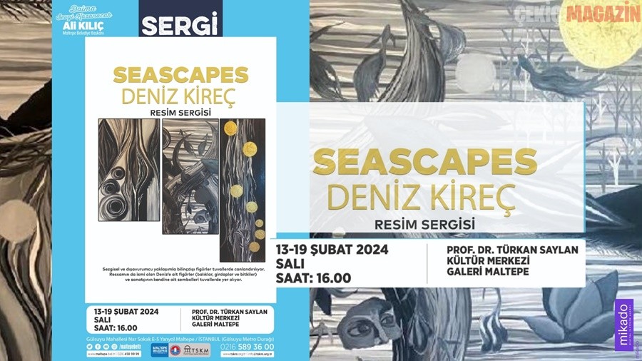 Deniz Kireç’in “Seascapes-II” Sergisi Açıldı.