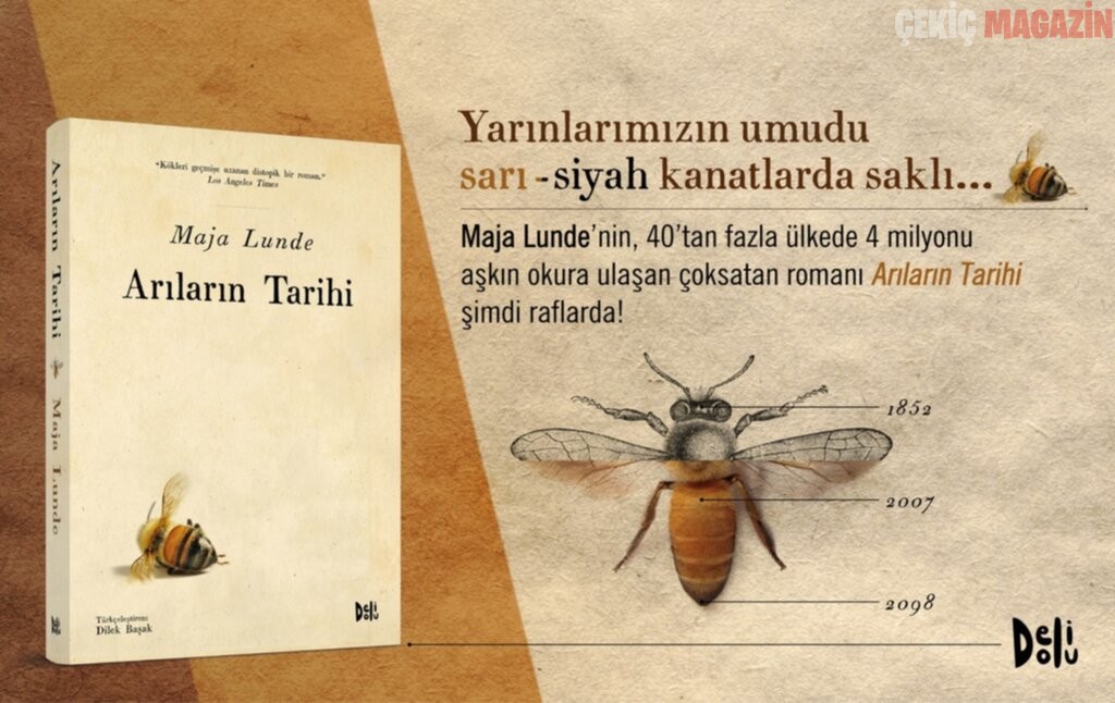 40’tan fazla ülkede 4 milyonu aşkın okura ulaşan Arıların Tarihi romanı şimdi Türkçede!