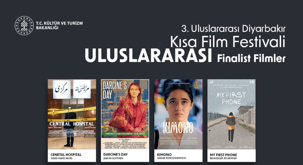 3.Uluslararası Diyarbakır kısa film festivali 18-20 ekim tarihlerinde Diyarbakır’da başlıyor.