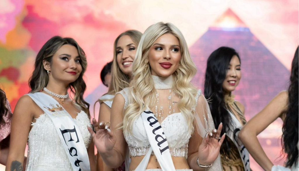 Secem Tati, Mısır’daki “Beauty Queen of the Universe” Yarışmasında Katar’ı Temsil Etti