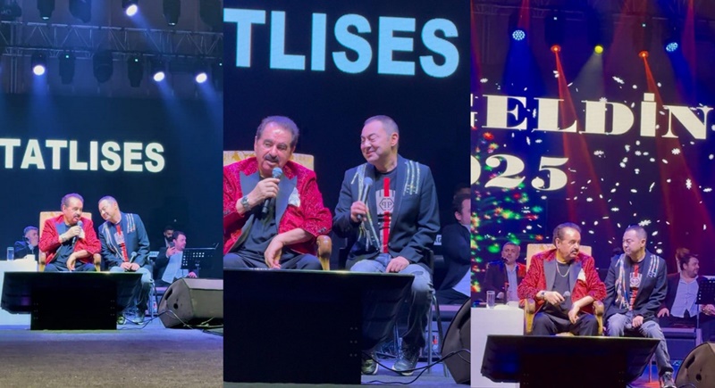 İbrahim Tatlıses ve Serdar Ortaç’tan Yılbaşı Gecesi Unutulmaz Performans