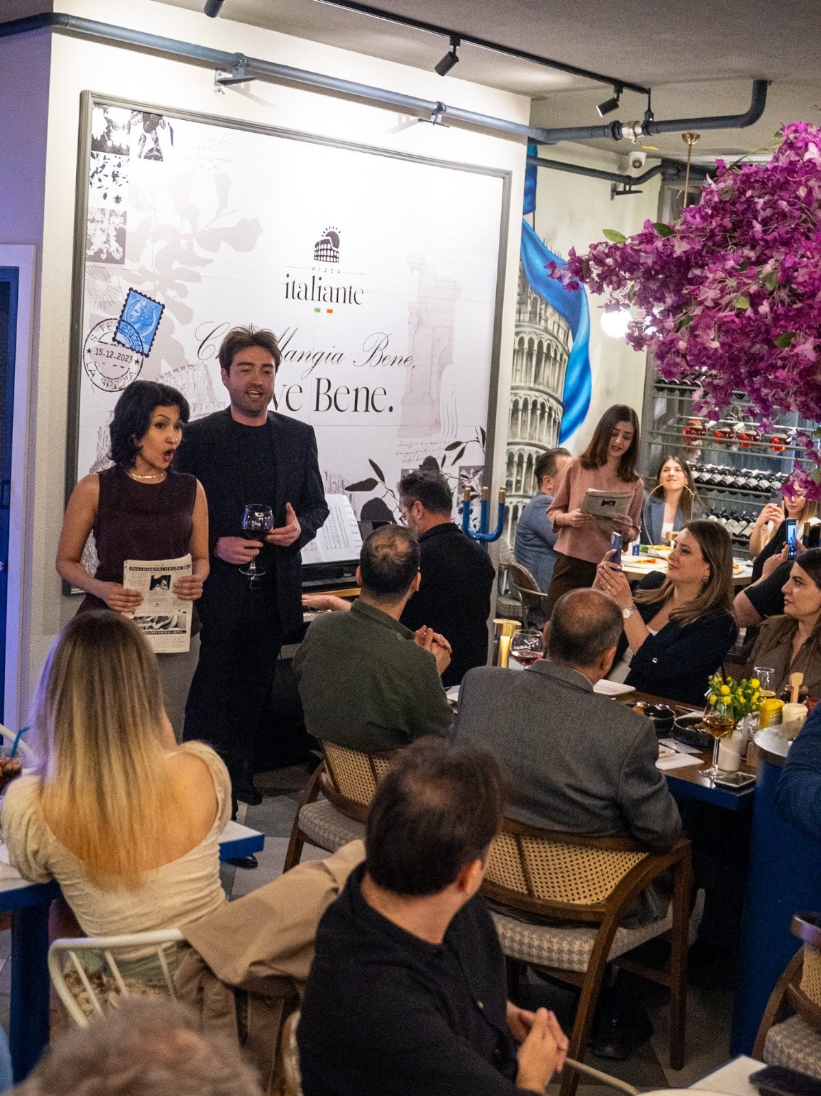 Pizza Italiante’de Opera Ezgileriyle Lezzetli Akşamlar