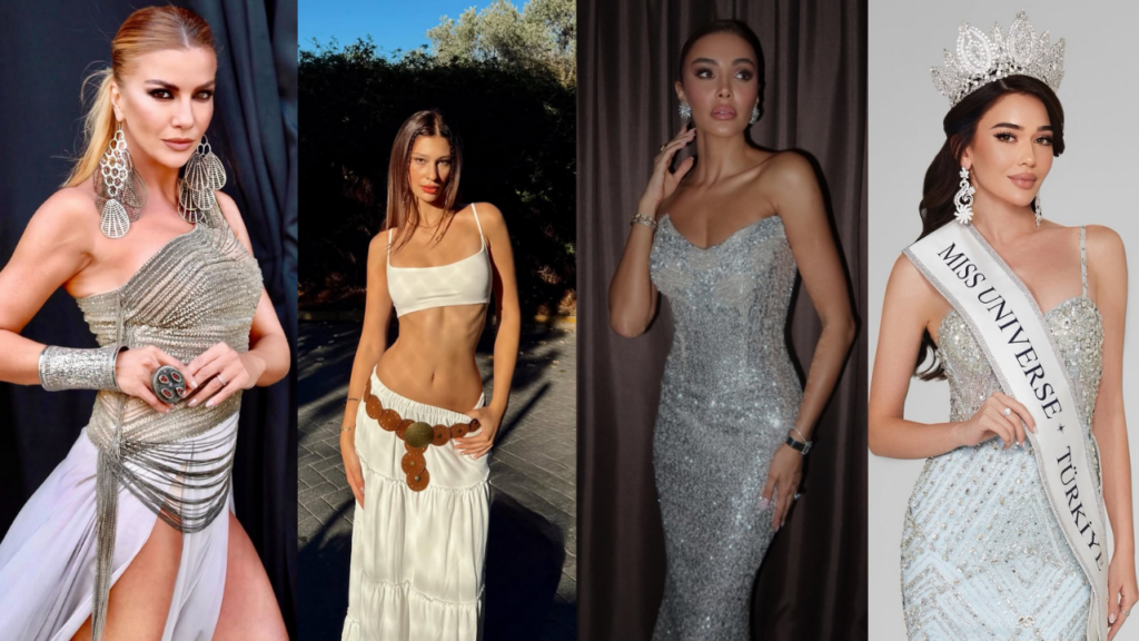 CEREN ARSLAN İLK BÜYÜK DEFİLESİNDE ÖZGE ULUSOY VE IVANA SERT’LE AYNI PODYUMDA