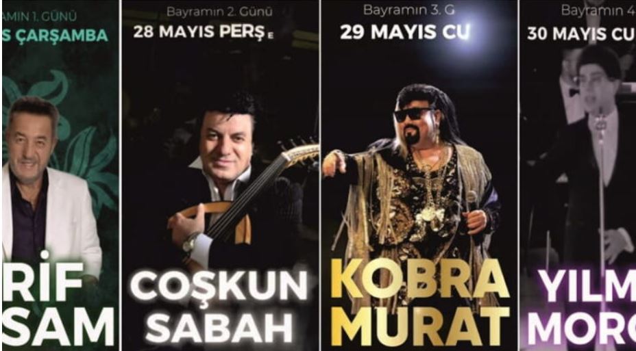 İZMİR’DE YILDIZLAR GEÇİDİ