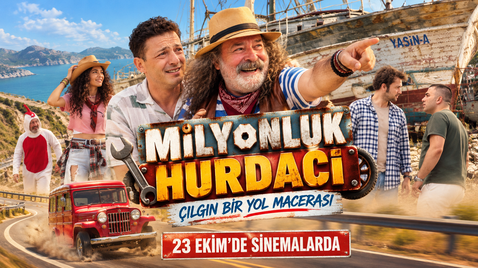 ‘Milyonluk Hurdacı’ 23 Ekim’de sinemalarda