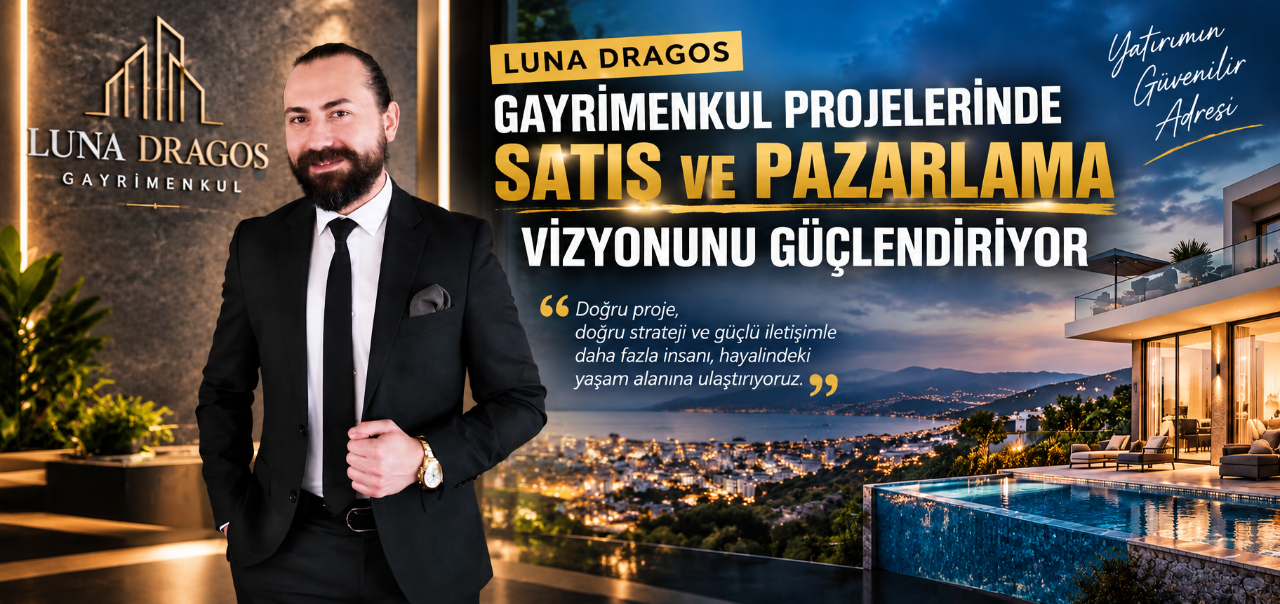 Luna Dragos Gayrimenkul Projelerinde Satış ve Pazarlama Vizyonunu Güçlendiriyor