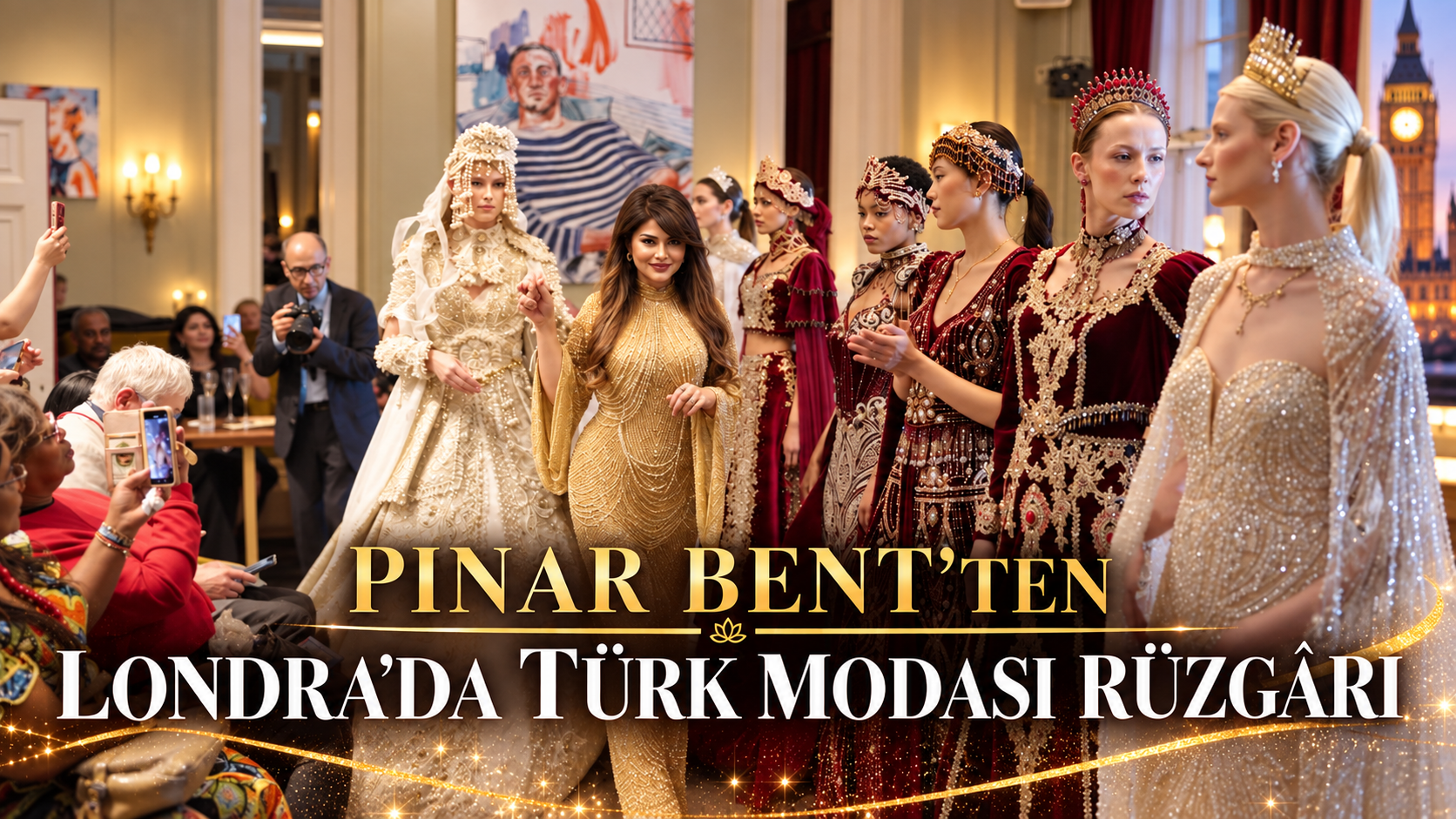 PINAR BENT’TEN LONDRA’DA TÜRK MODASI RÜZGÂRI